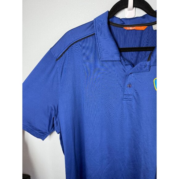 Cutter & Buck Mens MLB Milwaukee Brewers Baseball Polo Shirt XXL Short Sleeve - Picture 8 of 13